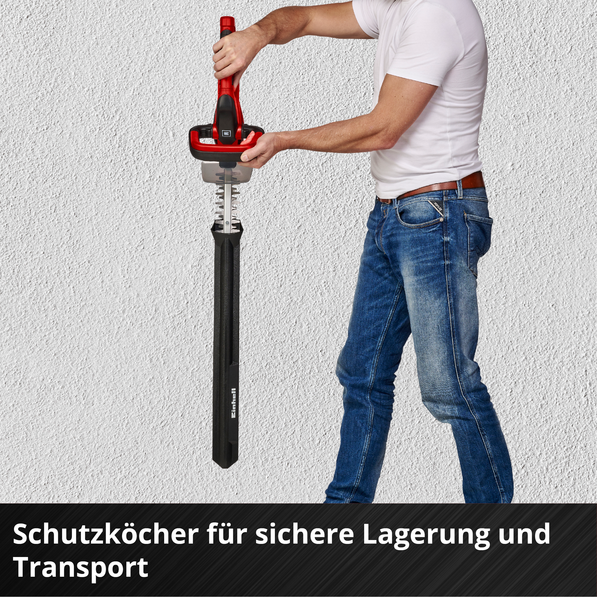 Akku-Heckenschere 'GC-CH 1855/1 Li Kit' mit Akku und Ladegerät