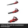 Akku-Laubbläser 'GE-UB 18/250 Li E' mit Akku und Ladegerät