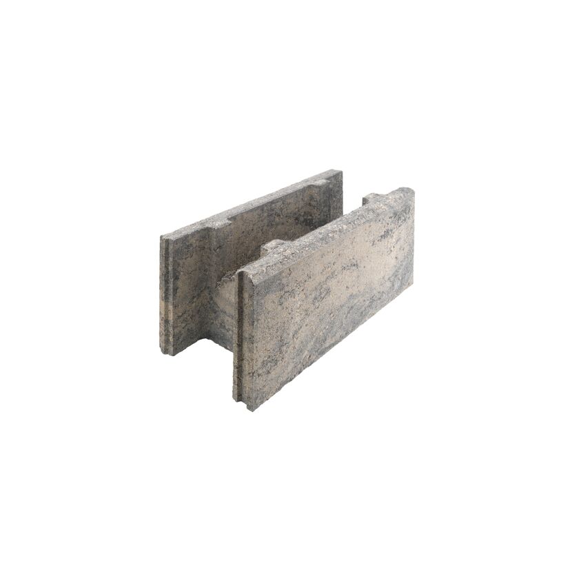 DP-Grundstein grau anthrazit 50 x 20 x 24