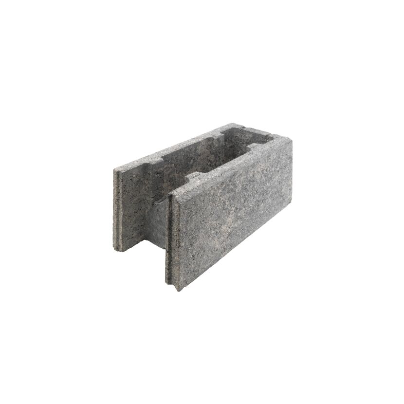 DP-Eckstein grau anthrazit 50 x 20 x 24
