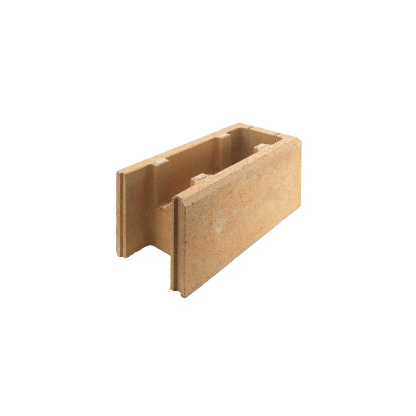DP-Eckstein beige braun 50 x 20 x 24