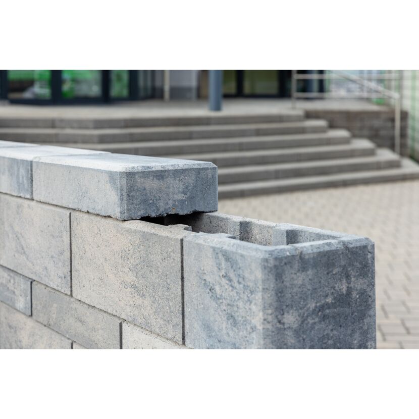 DP-Abdeckstein grau anthrazit 50 x 11 x 24