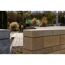DP-Abdeckstein beige braun 50 x 11 x 24 cm