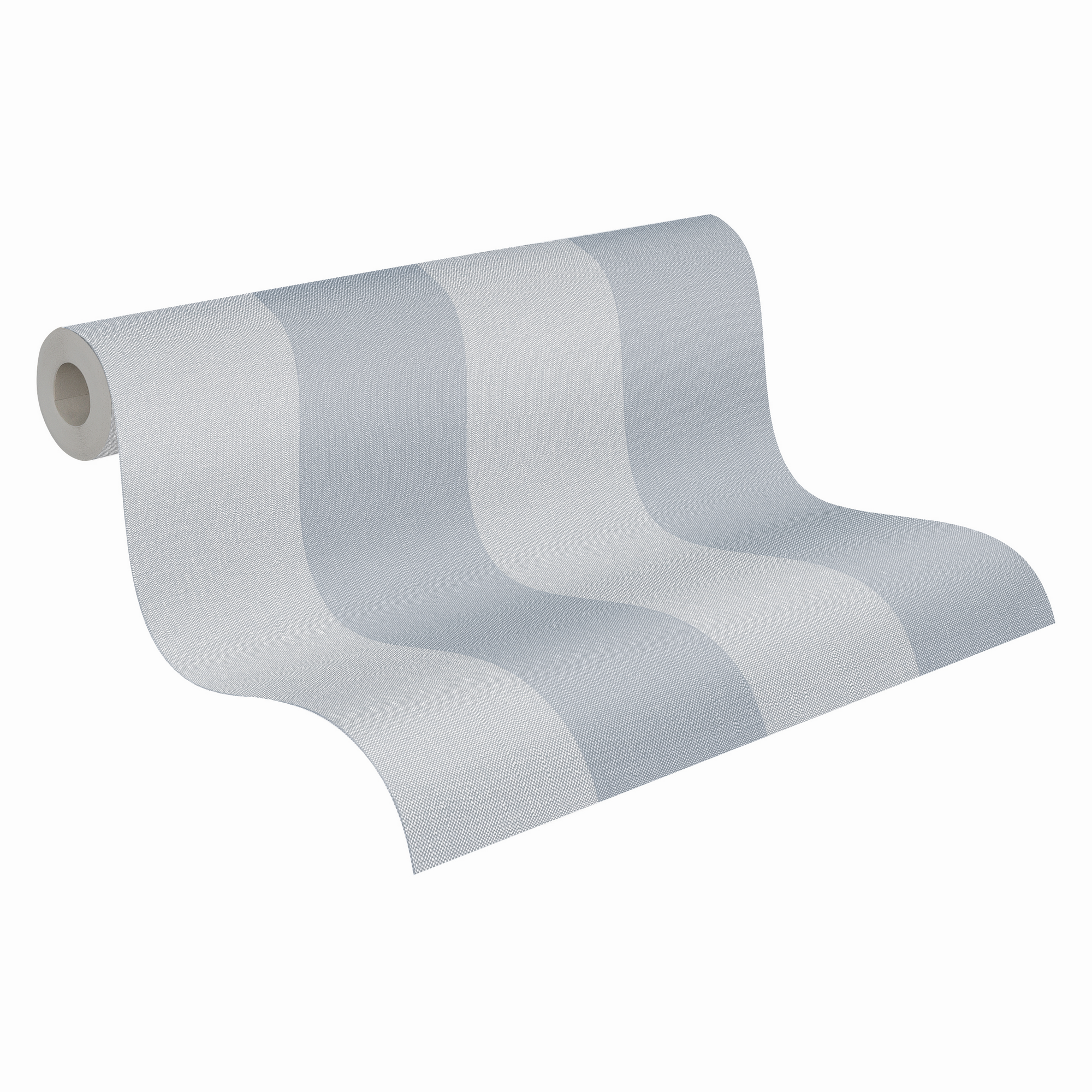 Vliestapete 'Pure Elegance' Streifen blaugrau 10,05 x 0,53 m