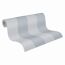 Vliestapete 'Pure Elegance' Streifen blaugrau 10,05 x 0,53 m