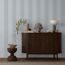 Vliestapete 'Pure Elegance' Streifen blaugrau 10,05 x 0,53 m