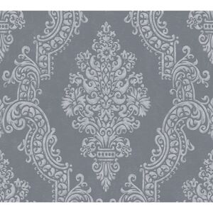 Vliestapete 'Pure Elegance' Ornament grau 10,05 x 0,53 m