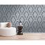 Vliestapete 'Pure Elegance' Ornament grau 10,05 x 0,53 m