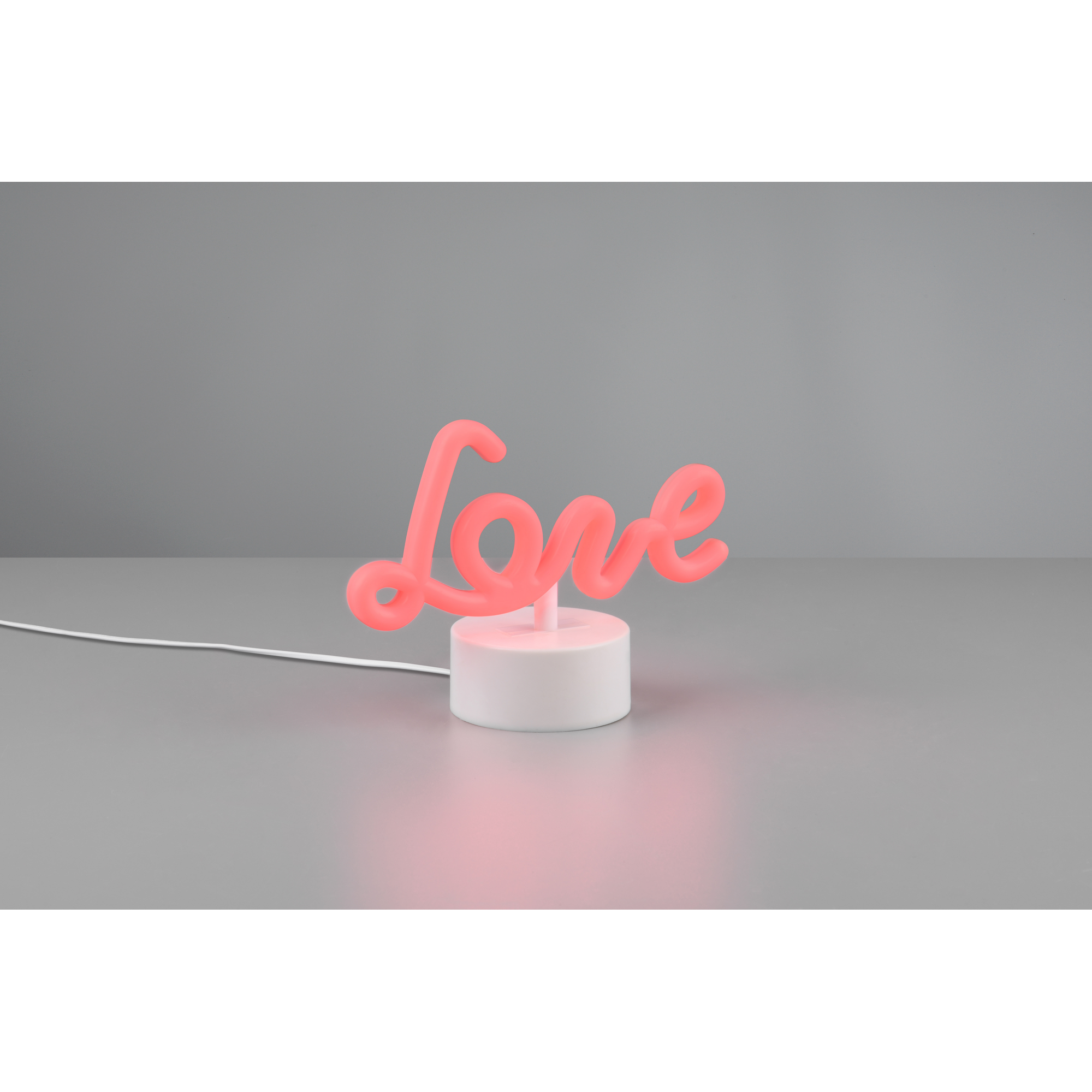 LED-Tischleuchte 'Amor' weiß 19,5 x 14 x 8,5 cm