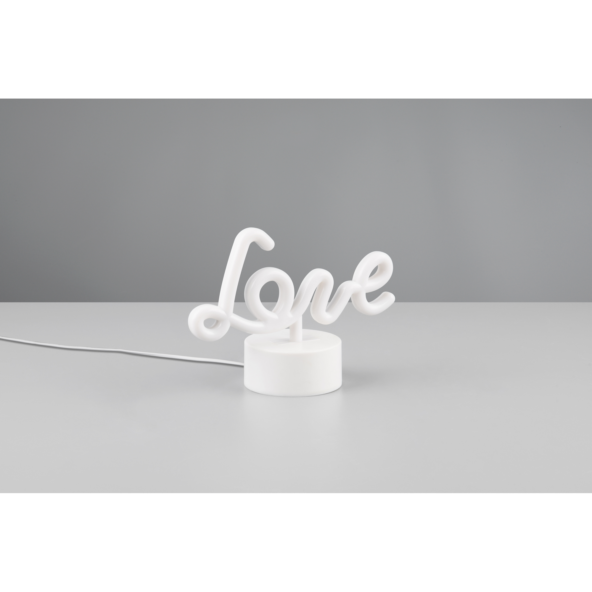 LED-Tischleuchte 'Amor' weiß 19,5 x 14 x 8,5 cm