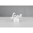 LED-Tischleuchte 'Amor' weiß 19,5 x 14 x 8,5 cm