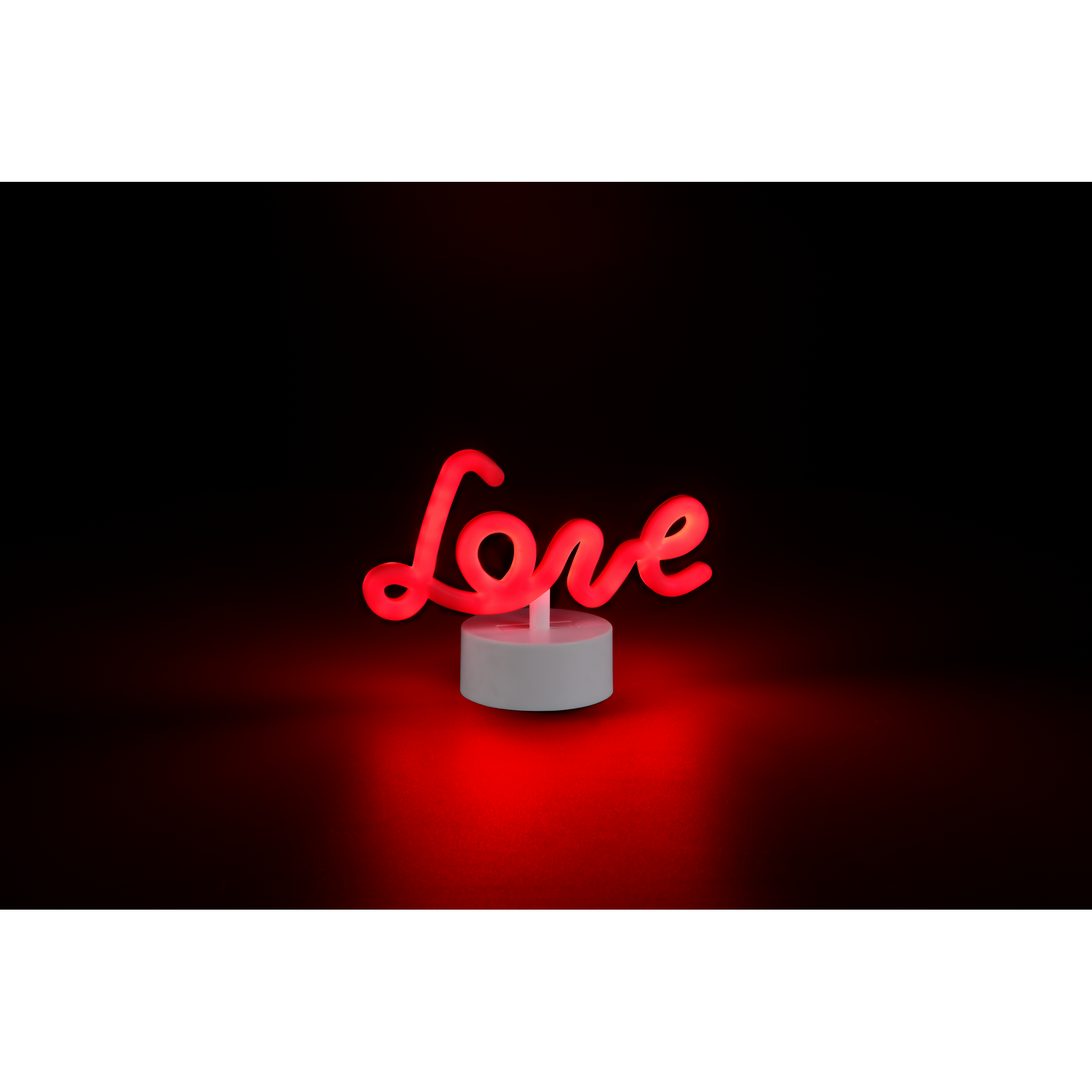 LED-Tischleuchte 'Amor' weiß 19,5 x 14 x 8,5 cm