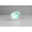 LED-Tischleuchte 'Shelly' chromfarben 17,5 x 14,5 x 12,5 cm