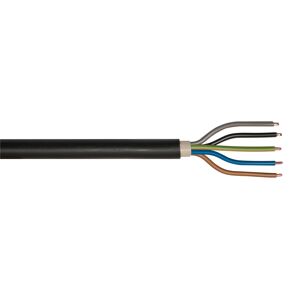 Erdkabel NYY-J 5 x 6 mm² schwarz