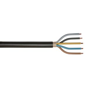 Erdkabel NYY-J 5 x 10 mm² schwarz