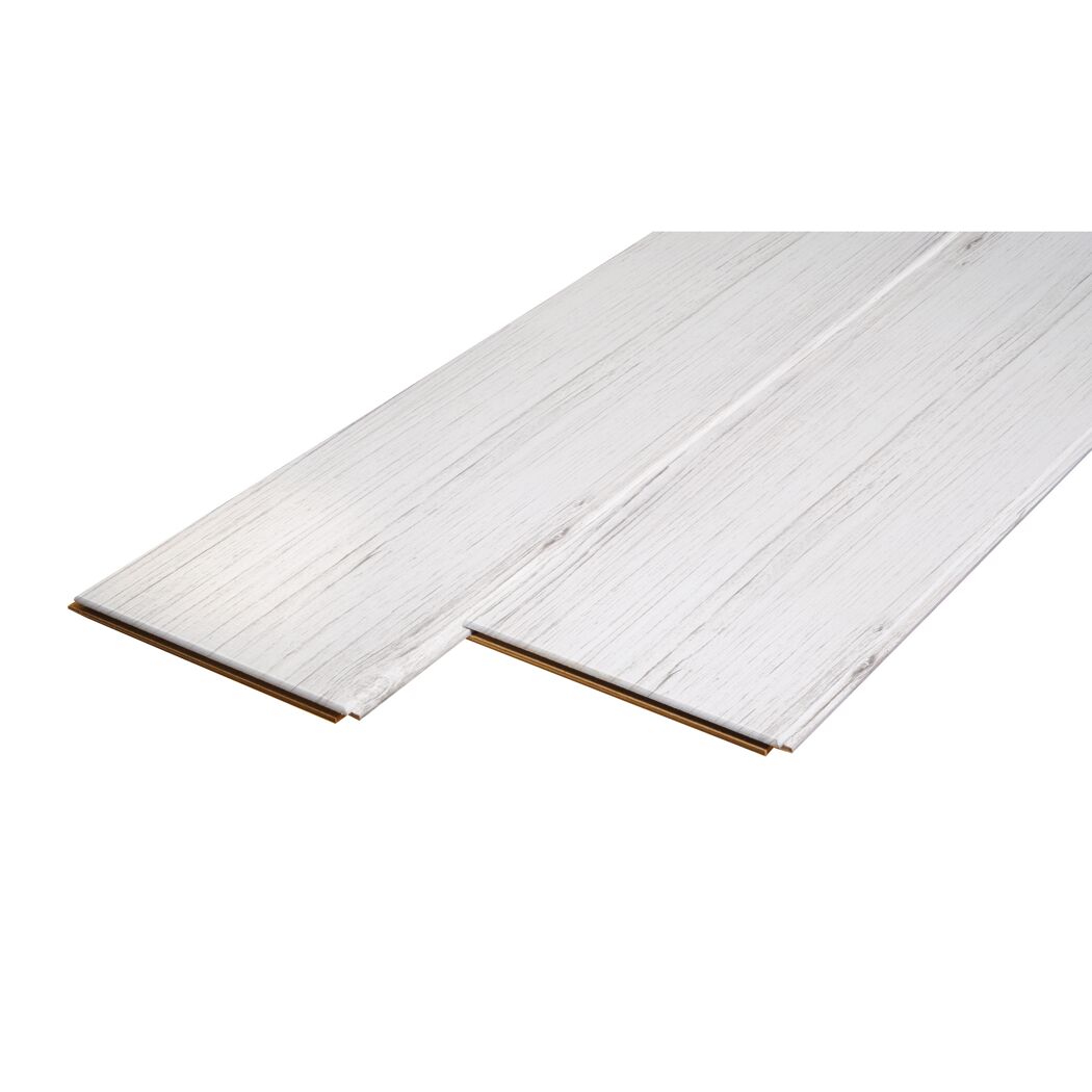 Paneele 'Quadro Plus' Arctic Pine 2000 x 200 x 12 mm