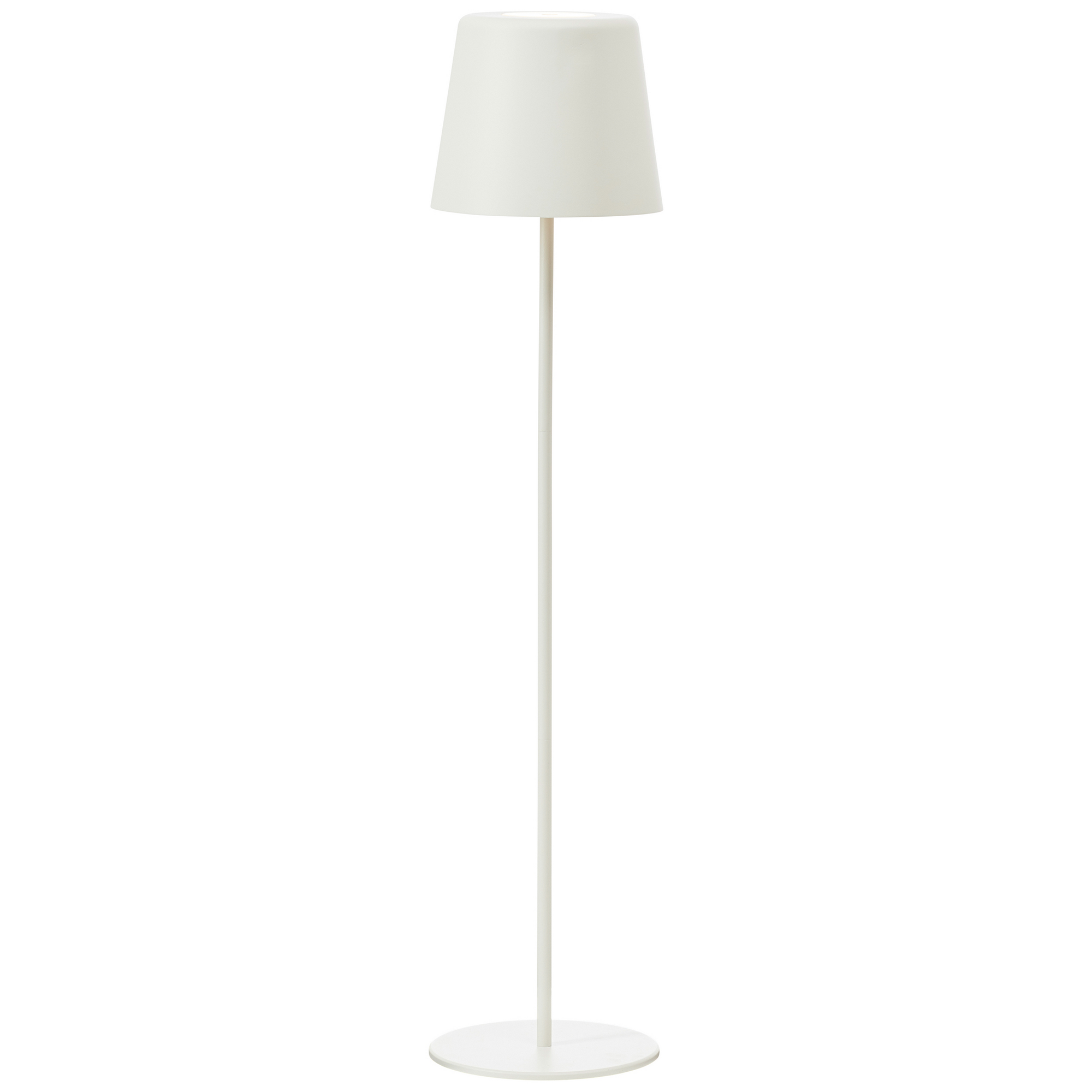 Akku-Stehleuchte 'Kaami' weiß 4 W 350 lm dimmbar