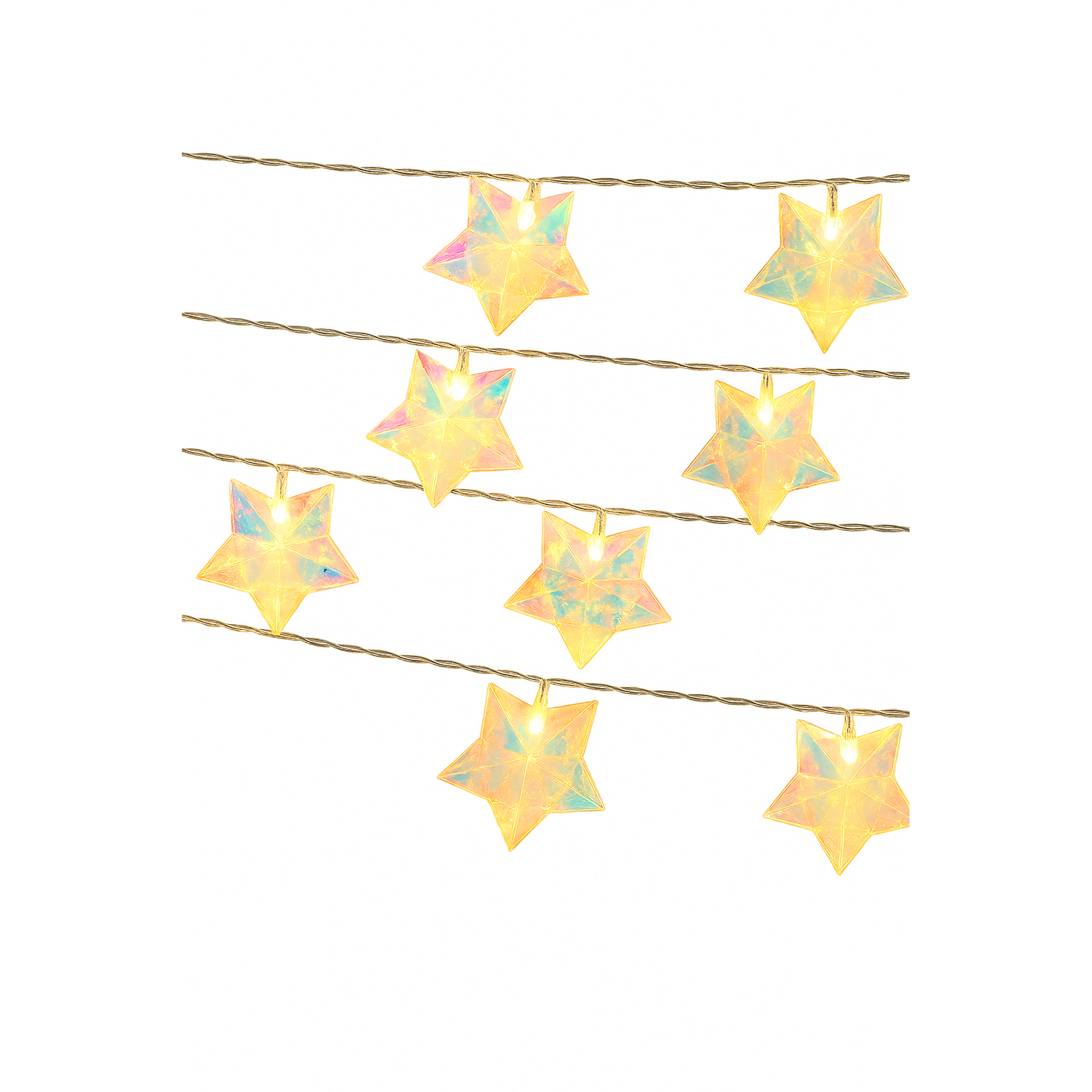 LED-Lichterkette 'Party-Stern' 135 cm