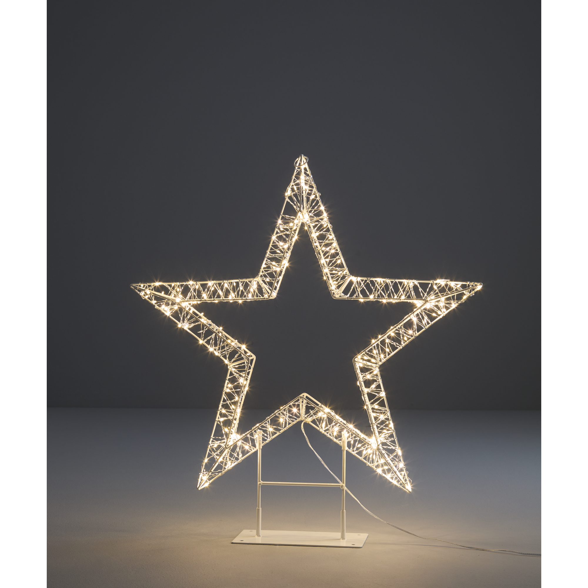 LED-Figur Stern mit Timer 65 cm 400 LEDs