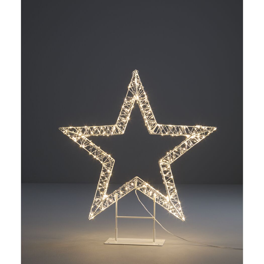 LED-Figur Stern mit Timer 65 cm 400 LEDs