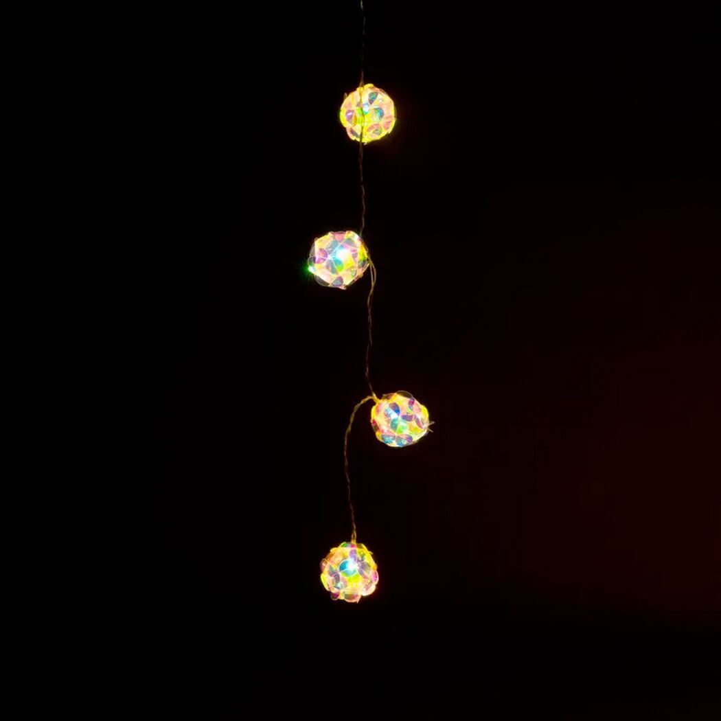 LED-Lichterkette 10 LED warmweiß 165 cm