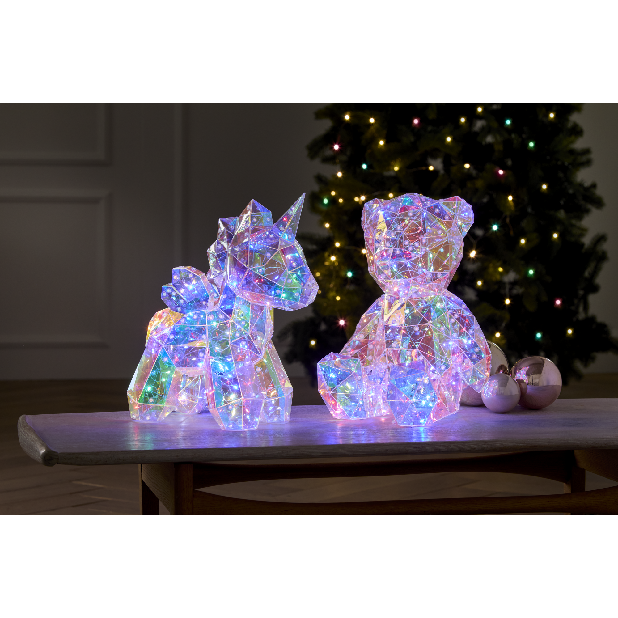 LED-Teddy 30 cm