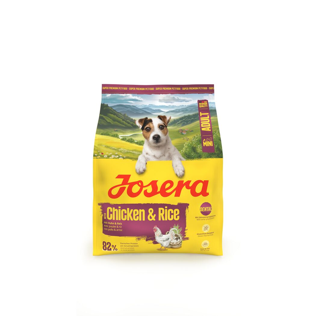 Hundefutter Mini Adult Huhn, Reis 900 g