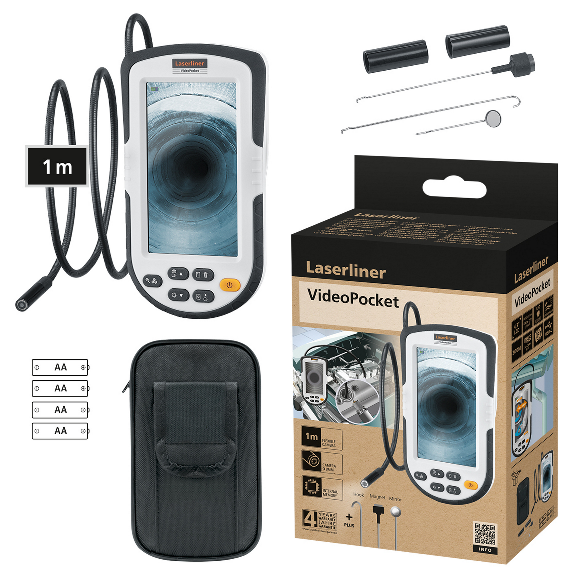 Endoskopkamera 'Video Pocket'