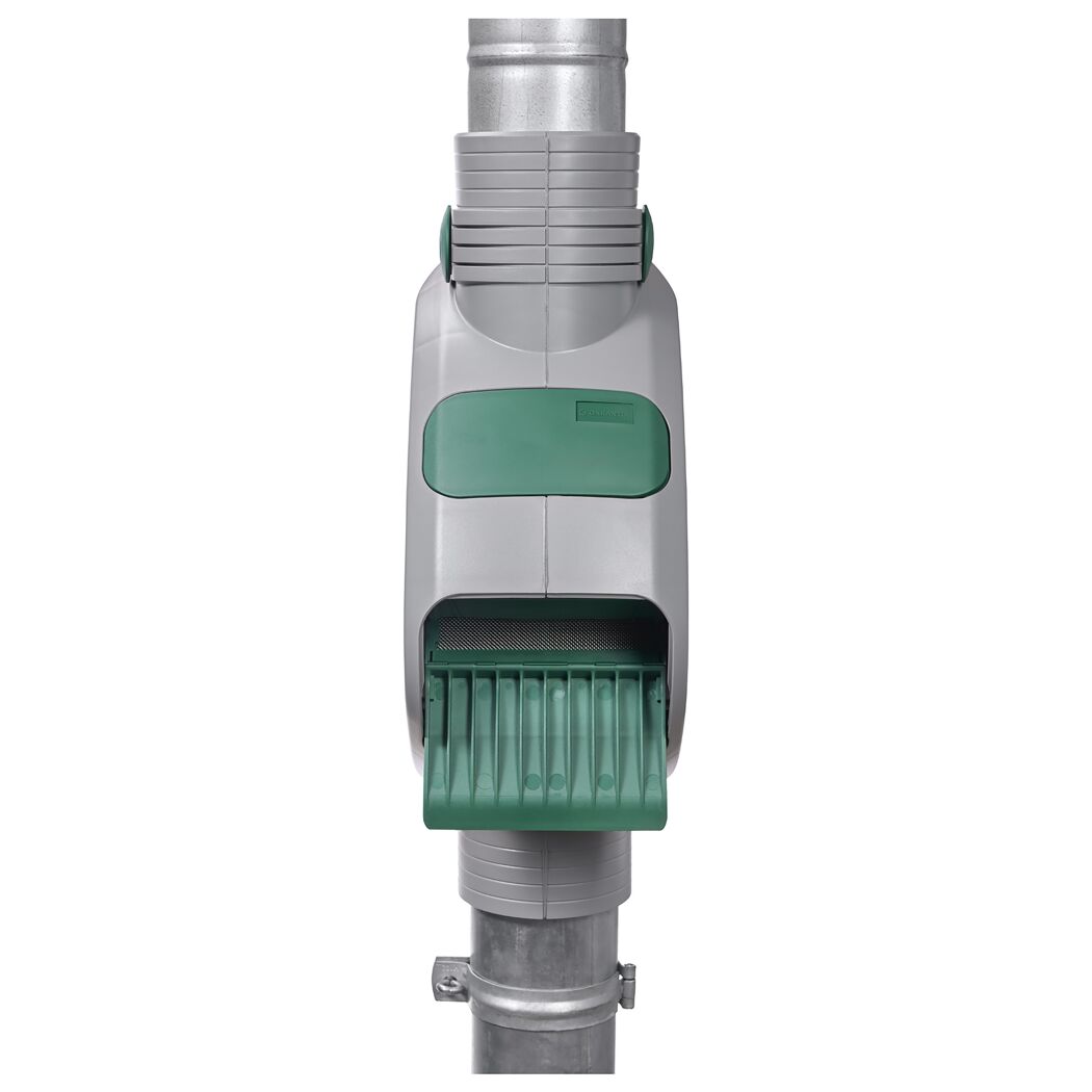 Fallrohrfilter 'Rainus' grau DN 80|100 inklusive Filtereinsatz