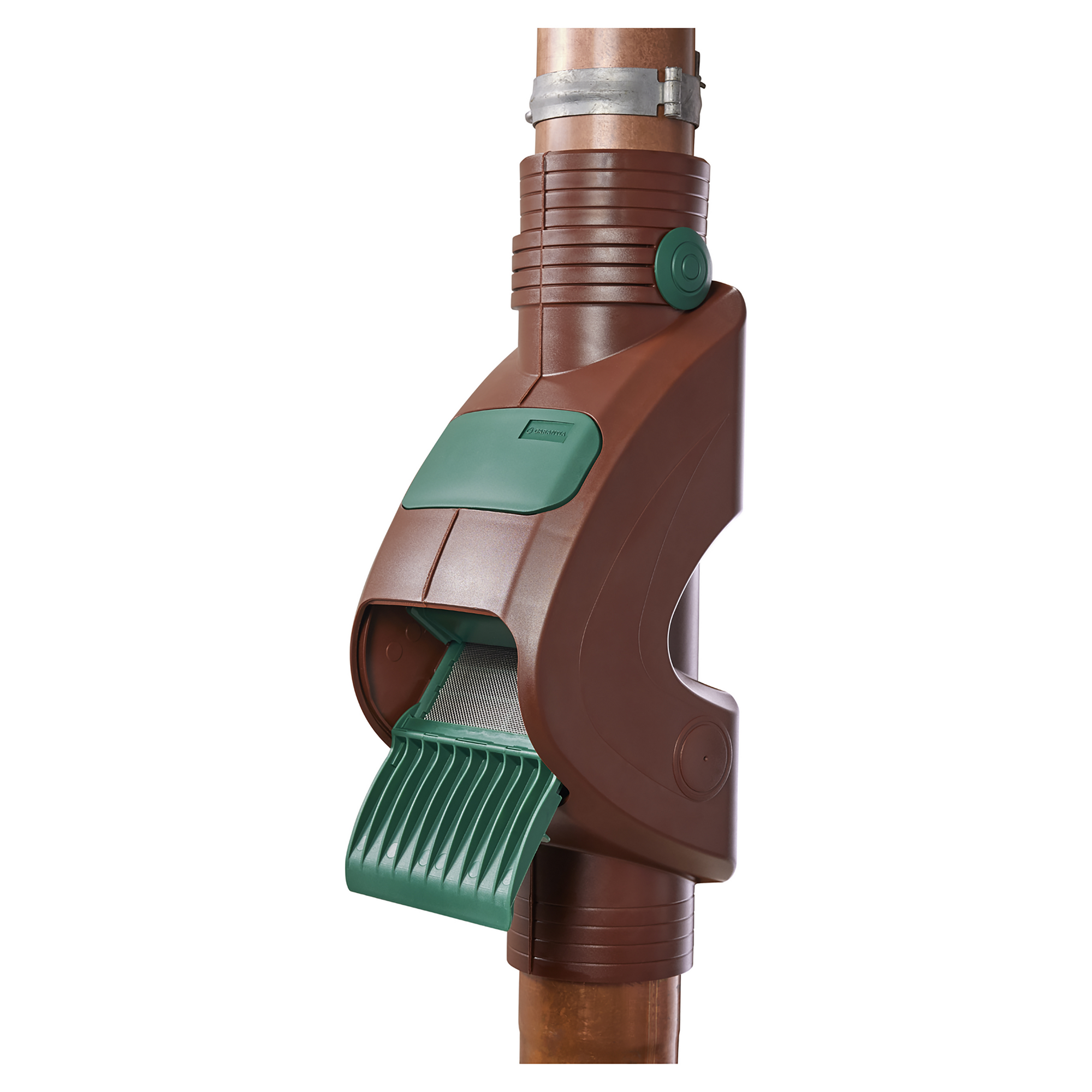 Fallrohrfilter 'Rainus' braun DN 80|100 inklusive Filtereinsatz