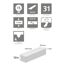 Laminat 'NatureSense' EL1061 Achensee Eiche 7 mm