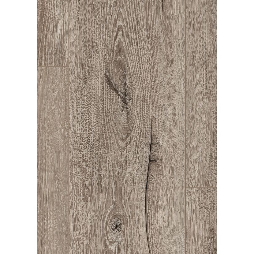 Laminat 'NatureSense' EL2010 Melba Eiche grau 7 mm