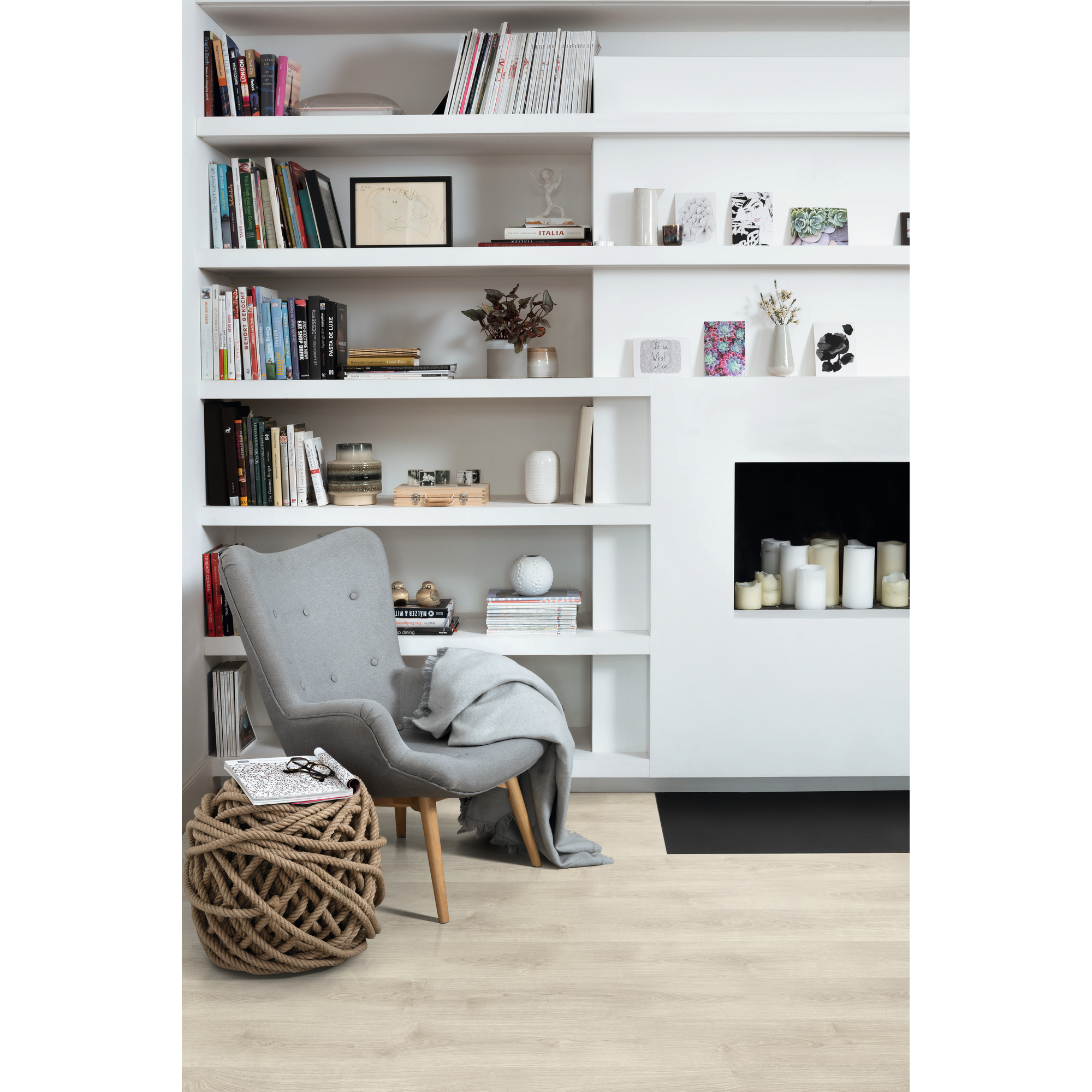 Laminat 'NatureSense' EL2968 Brook Eiche weiss 7 mm