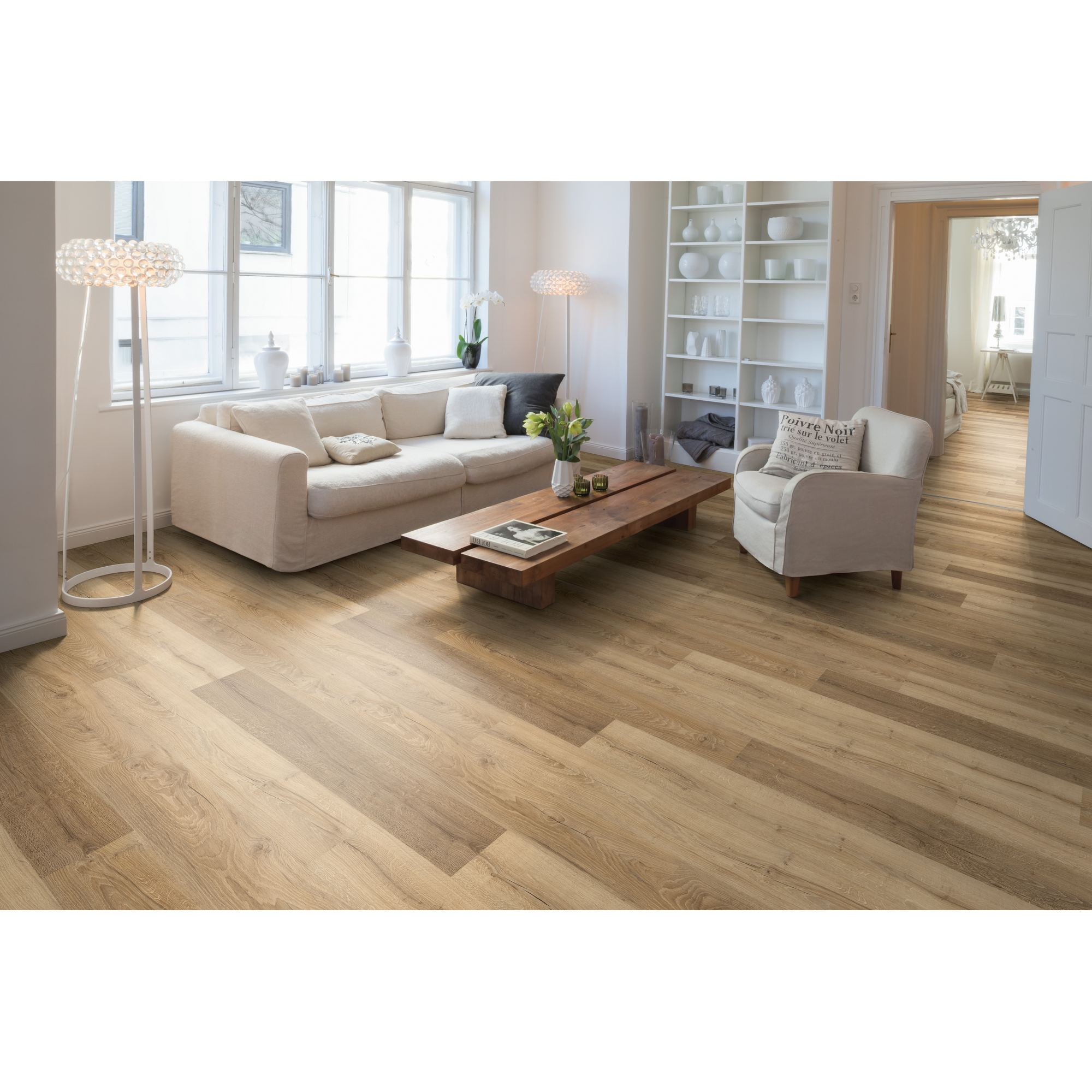 Laminat 'NatureSense' EL2822 Livingston Eiche natur 8 mm