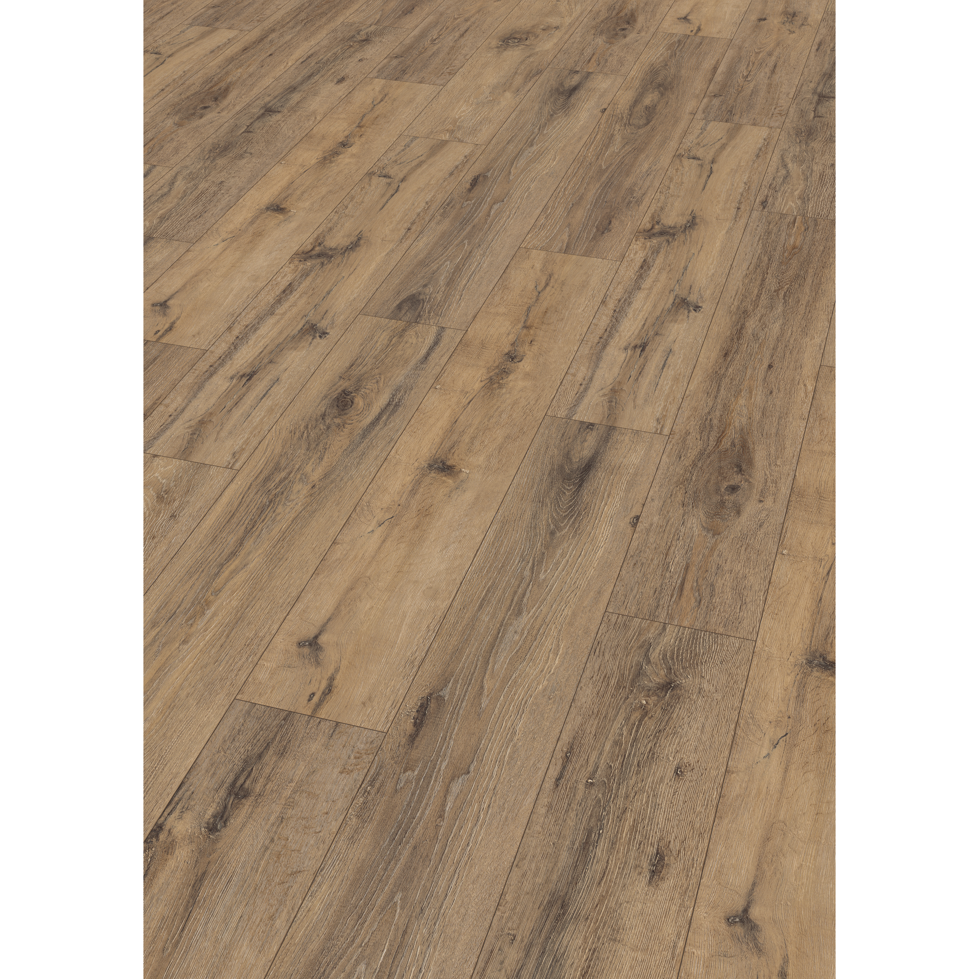 Laminat 'NatureSense' EL1007 Parkett Eiche dunkel 8 mm