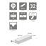 Laminat 'NatureSense' EL2082 Elva Eiche natur 8 mm
