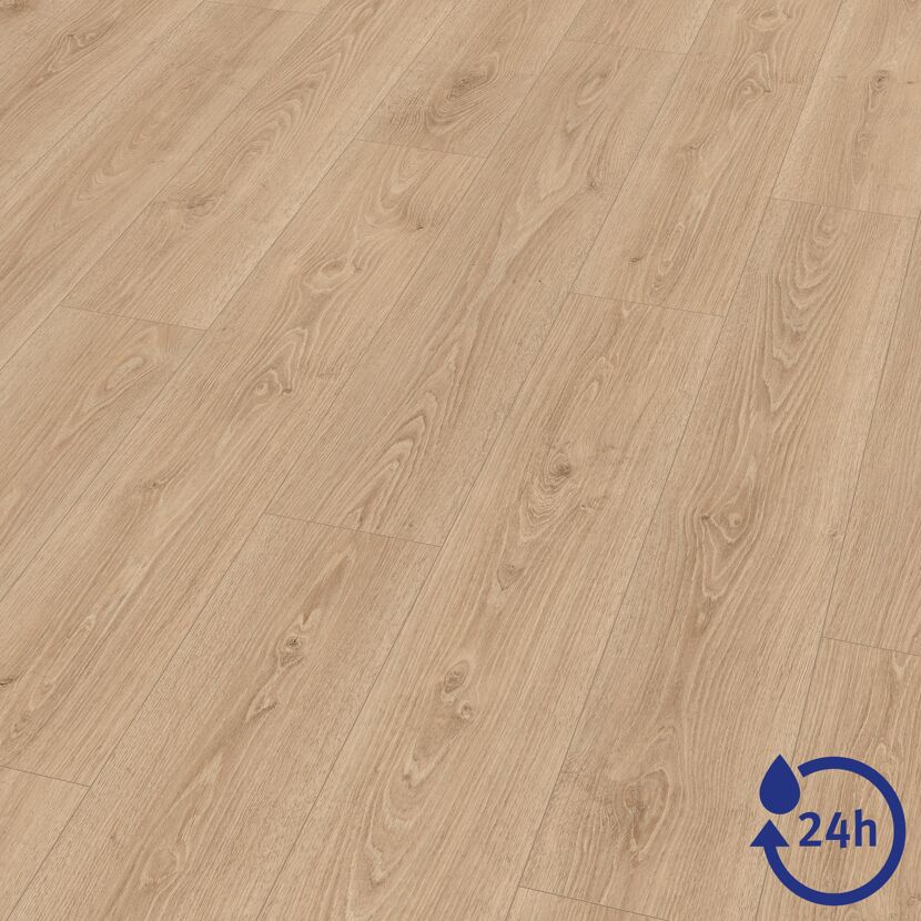 Laminat 'NatureSense Aqua' EL2183 Treviso Eiche braun 8 mm