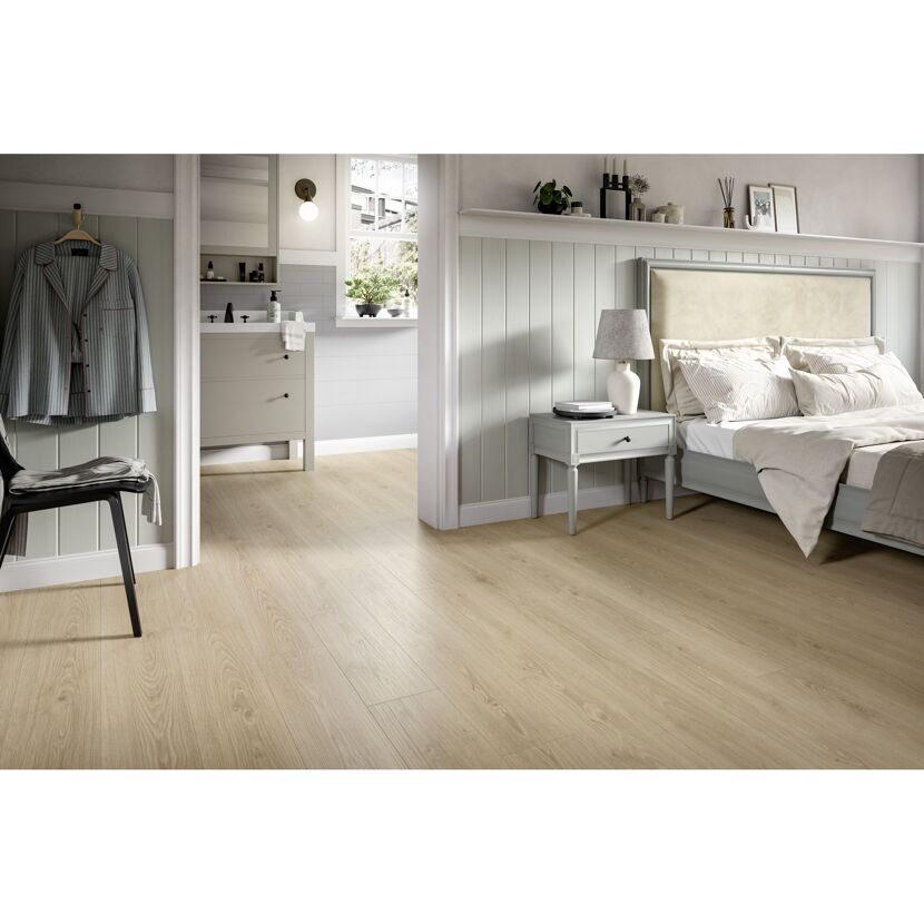 Laminat 'NatureSense Aqua' EL2183 Treviso Eiche braun 8 mm