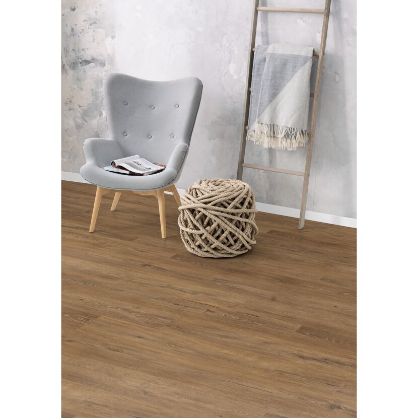Laminat 'NatureSense Aqua' EL2418 Melba Eiche braun 8 mm