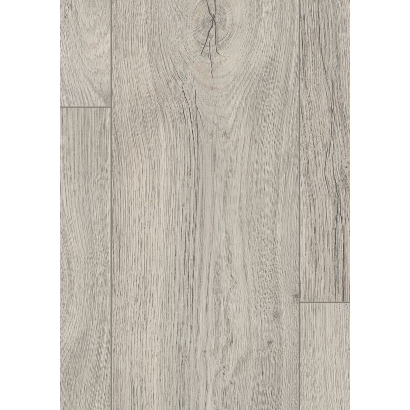 Laminat 'NatureSense Aqua' EL2081 Elva Eiche grau 10 mm