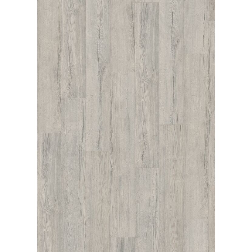 Laminat 'NatureSense Aqua' EL2081 Elva Eiche grau 10 mm