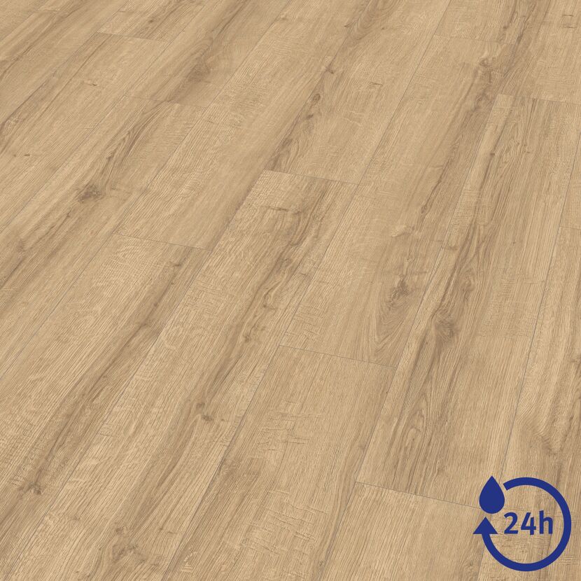 Laminat 'NatureSense Aqua' EL2405 Sherman Eiche hellbraun 10 mm