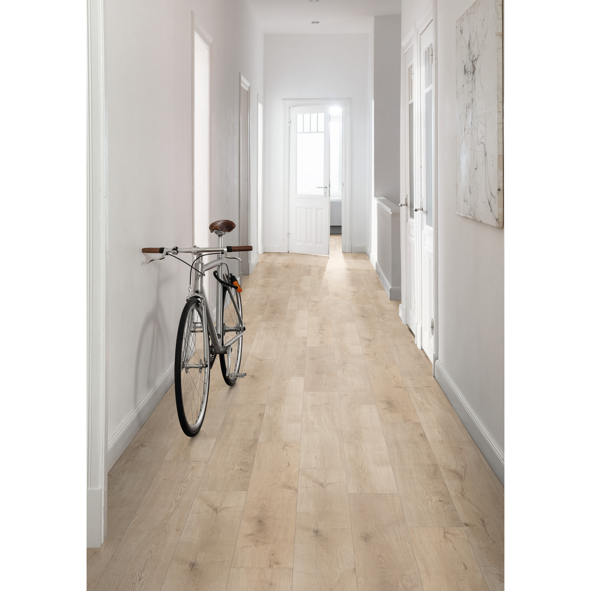 Laminat 'NatureSense Aqua' EL2952 Lausanne Eiche hell 10 mm