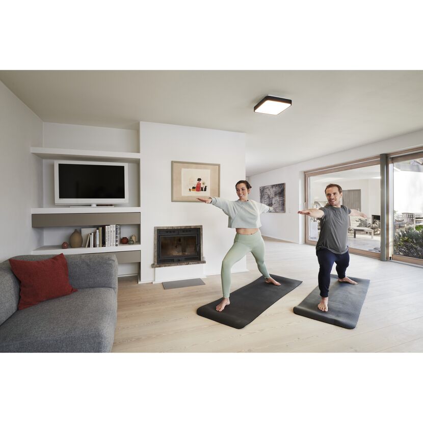 Deckenleuchte 'Smart+ Orbis Ceiling' weiß 35 x 35 cm
