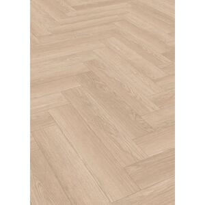 Laminat 'Nature Herringbone' EL2132 Baronia Eiche hell 8 mm