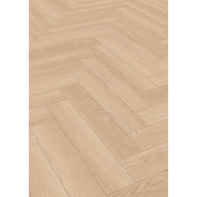 Laminat 'Nature Herringbone' EL2133 Baronia Eiche sand 8 mm