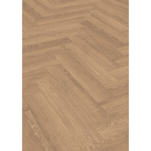 Laminat 'Nature Herringbone' EL2134 Baronia Eiche braun 8 mm