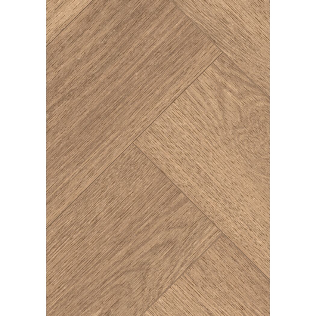 Laminat 'Nature Herringbone' EL2134 Baronia Eiche braun 8 mm