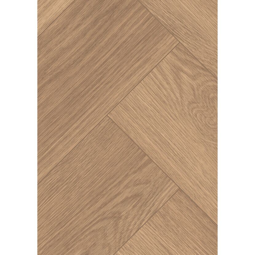 Laminat 'Nature Herringbone' EL2134 Baronia Eiche braun 8 mm