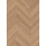 Laminat 'Nature Herringbone' EL2134 Baronia Eiche braun 8 mm